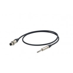 PROEL STAGE ESO245LU5 ESOTERIC Series kabel zbalansowany XLRf 3pin-Jack 6.3 stereo Neutrik, dł. 5m